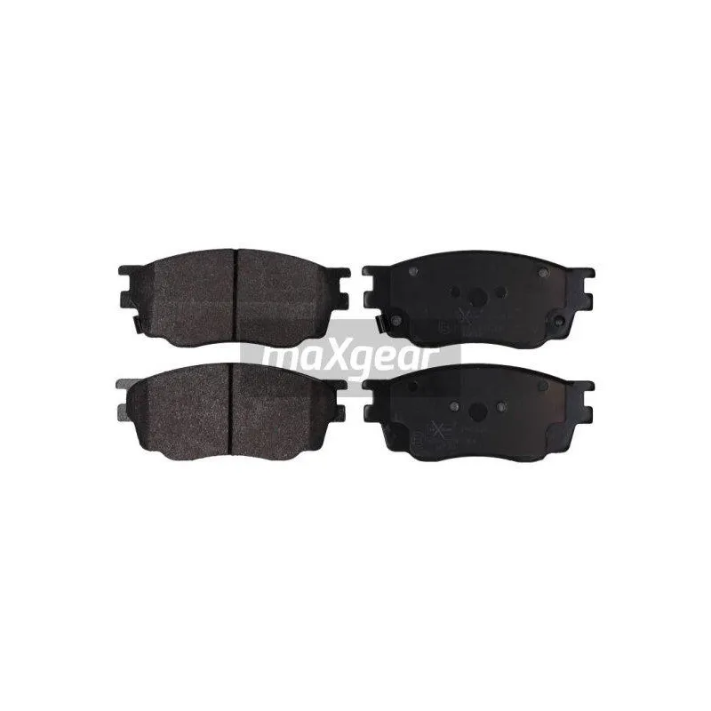 Jeu de 4 plaquettes de frein avant MAXGEAR 19-2118