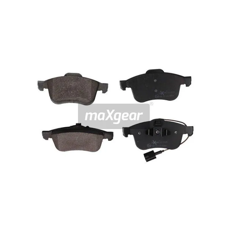 Jeu de 4 plaquettes de frein avant MAXGEAR 19-2125