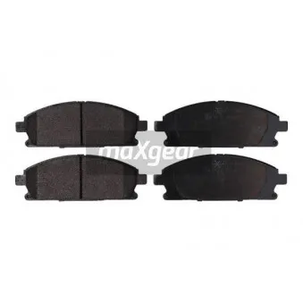 Jeu de 4 plaquettes de frein avant MAXGEAR 19-2133