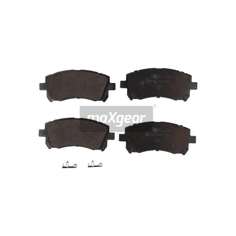 Jeu de 4 plaquettes de frein arrière MAXGEAR 19-2134