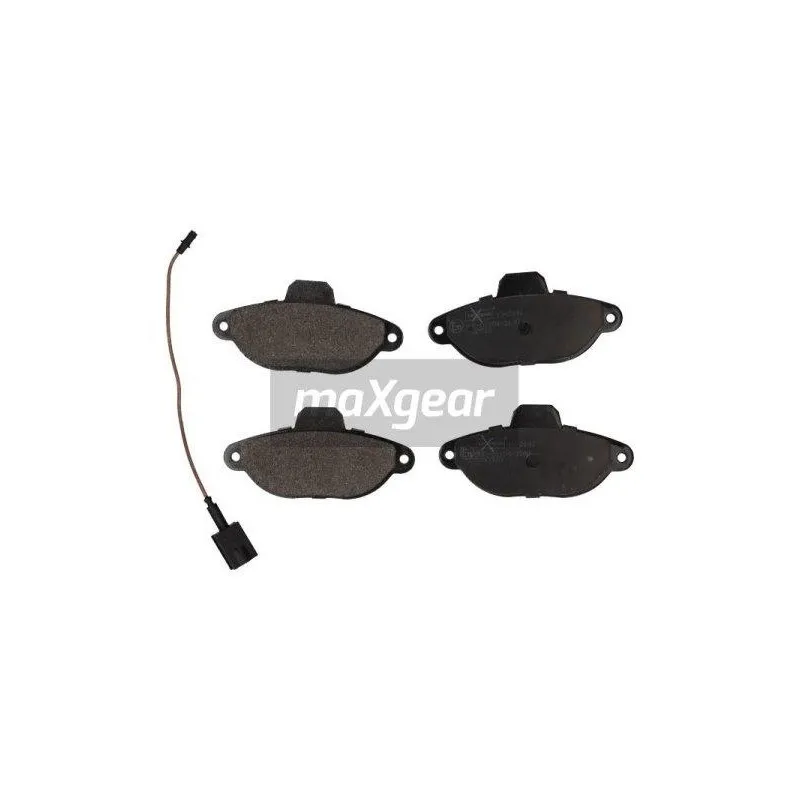 Jeu de 4 plaquettes de frein avant MAXGEAR 19-2141