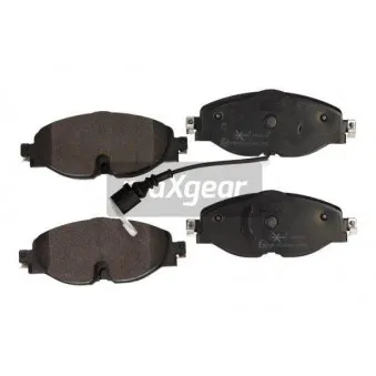 Jeu de 4 plaquettes de frein avant MAXGEAR 19-2143