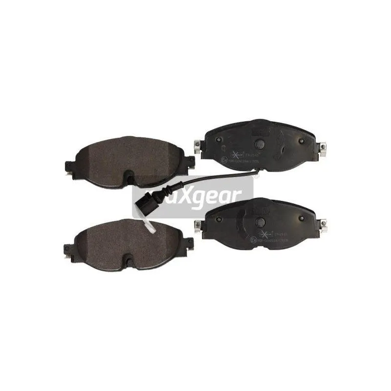 Jeu de 4 plaquettes de frein avant MAXGEAR 19-2143