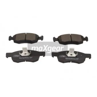 Jeu de 4 plaquettes de frein avant MAXGEAR 19-2146