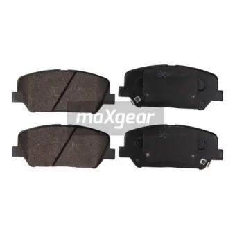 Jeu de 4 plaquettes de frein avant MAXGEAR 19-2152