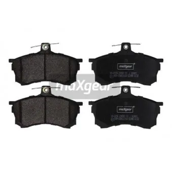 Jeu de 4 plaquettes de frein avant MAXGEAR 19-2156