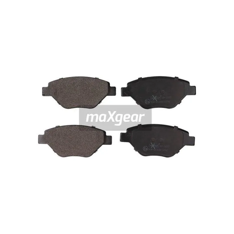 Jeu de 4 plaquettes de frein avant MAXGEAR 19-2157