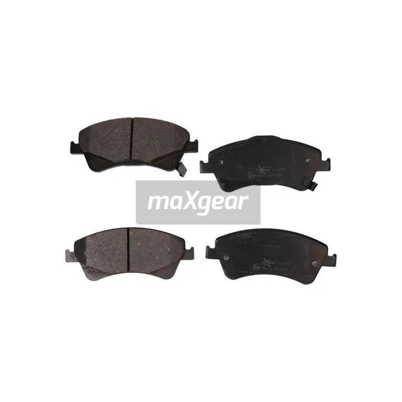 Jeu de 4 plaquettes de frein avant MAXGEAR 19-2159