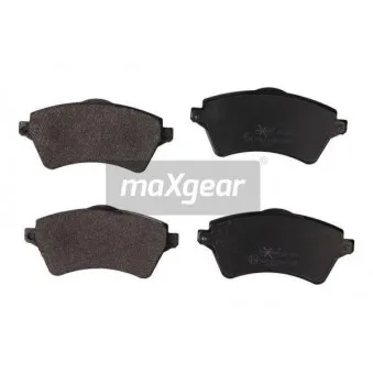 Jeu de 4 plaquettes de frein avant MAXGEAR 19-2163