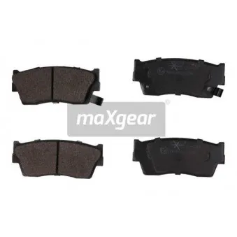 Jeu de 4 plaquettes de frein avant MAXGEAR 19-2164