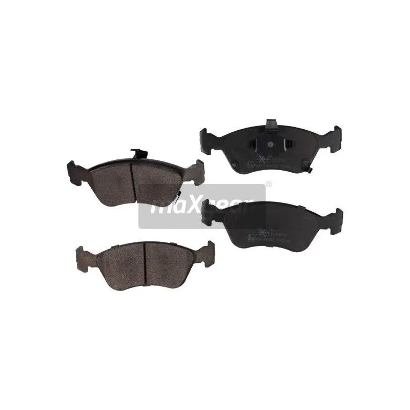 Jeu de 4 plaquettes de frein avant MAXGEAR 19-2166