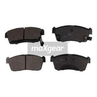 Jeu de 4 plaquettes de frein avant MAXGEAR 19-2171