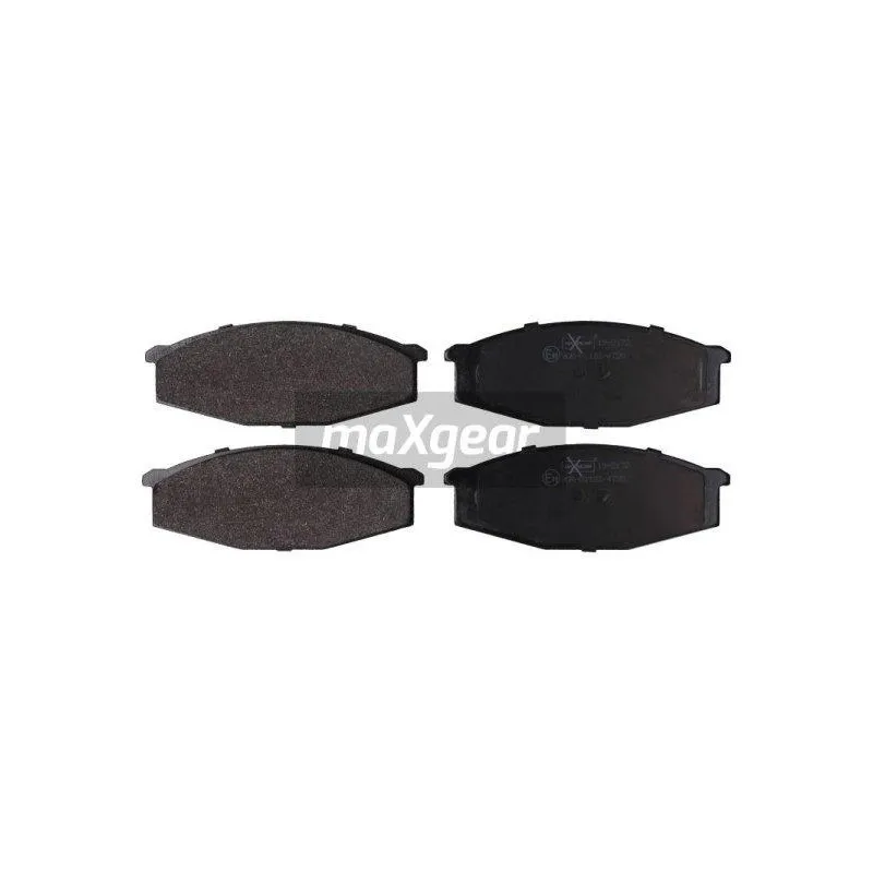 Jeu de 4 plaquettes de frein arrière MAXGEAR 19-2172