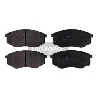 Jeu de 4 plaquettes de frein avant MAXGEAR 19-2176