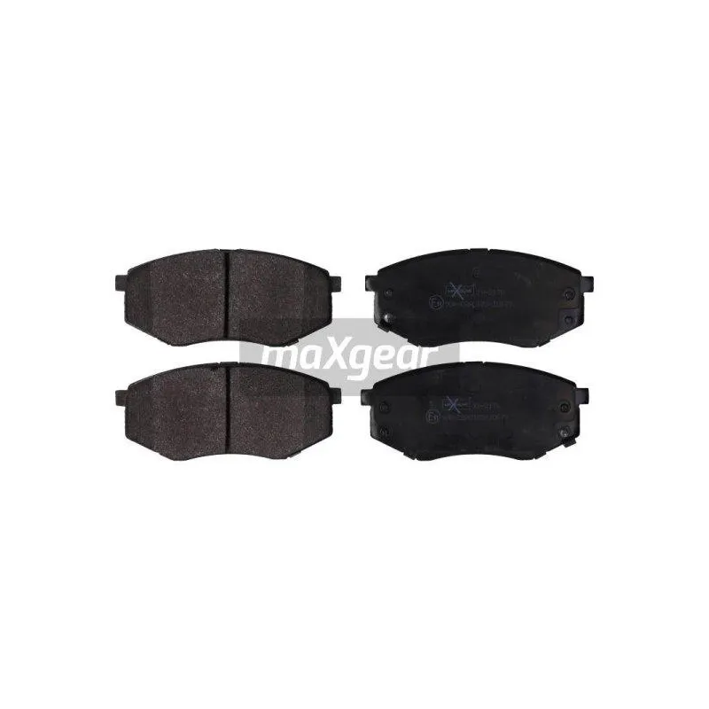 Jeu de 4 plaquettes de frein avant MAXGEAR 19-2176