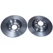 Jeu de 2 disques de frein arrière MAXGEAR 19-2195 - Visuel 1
