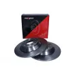 Jeu de 2 disques de frein arrière MAXGEAR 19-2195 - Visuel 3