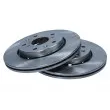 Jeu de 2 disques de frein avant MAXGEAR 19-2248 - Visuel 2
