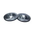 Jeu de 2 disques de frein arrière MAXGEAR 19-2259 - Visuel 1