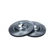 Jeu de 2 disques de frein arrière MAXGEAR 19-2259 - Visuel 3