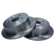 Jeu de 2 disques de frein arrière MAXGEAR 19-2282 - Visuel 2