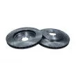 Jeu de 2 disques de frein avant MAXGEAR 19-2283 - Visuel 1