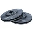 Jeu de 2 disques de frein avant MAXGEAR 19-2302 - Visuel 2
