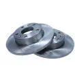 Jeu de 2 disques de frein avant MAXGEAR 19-2361 - Visuel 2