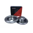 Jeu de 2 disques de frein arrière MAXGEAR 19-2371 - Visuel 2