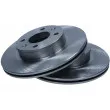 Jeu de 2 disques de frein avant MAXGEAR 19-2373 - Visuel 2
