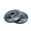 Jeu de 2 disques de frein avant MAXGEAR 19-2424 - Visuel 2