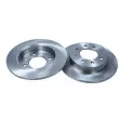 Jeu de 2 disques de frein arrière MAXGEAR 19-2451 - Visuel 1