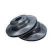 Jeu de 2 disques de frein arrière MAXGEAR 19-2454 - Visuel 2