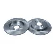 Jeu de 2 disques de frein arrière MAXGEAR 19-2465 - Visuel 1