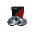 Jeu de 2 disques de frein avant MAXGEAR 19-2483 - Visuel 3