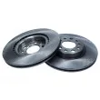 Jeu de 2 disques de frein arrière MAXGEAR 19-2484 - Visuel 1