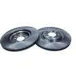 Jeu de 2 disques de frein avant MAXGEAR 19-2486 - Visuel 1