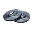 Jeu de 2 disques de frein avant MAXGEAR 19-2486 - Visuel 2