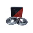 Jeu de 2 disques de frein arrière MAXGEAR 19-2494 - Visuel 2