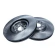 Jeu de 2 disques de frein avant MAXGEAR 19-2504 - Visuel 2