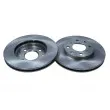 Jeu de 2 disques de frein avant MAXGEAR 19-2517 - Visuel 1