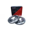 Jeu de 2 disques de frein avant MAXGEAR 19-2520 - Visuel 3