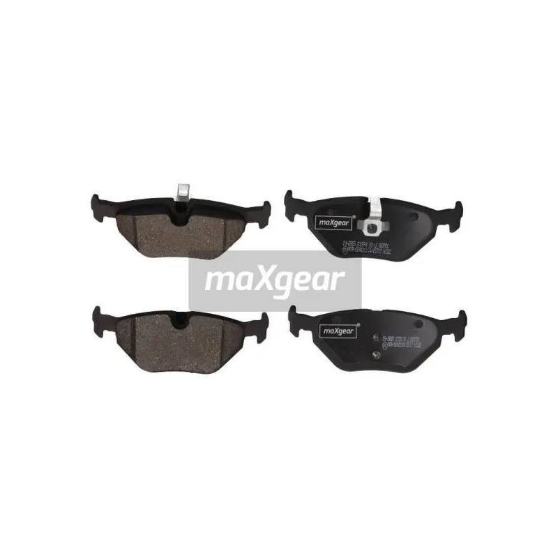 Jeu de 4 plaquettes de frein arrière MAXGEAR 19-2865