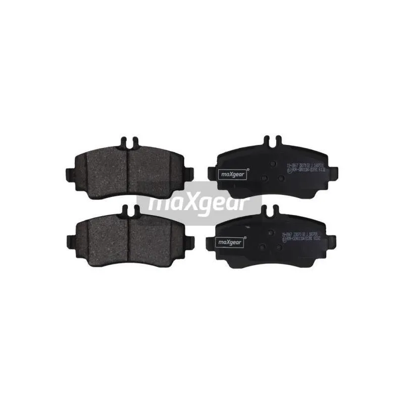 Jeu de 4 plaquettes de frein avant MAXGEAR 19-2867