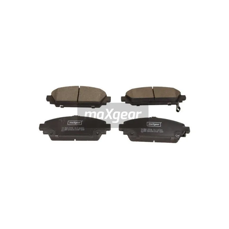 Jeu de 4 plaquettes de frein avant MAXGEAR 19-2868