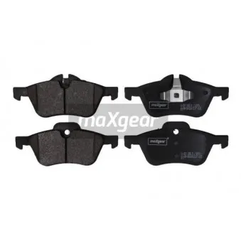 Jeu de 4 plaquettes de frein avant MAXGEAR 19-2871