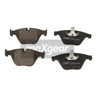Jeu de 4 plaquettes de frein avant MAXGEAR 19-2872