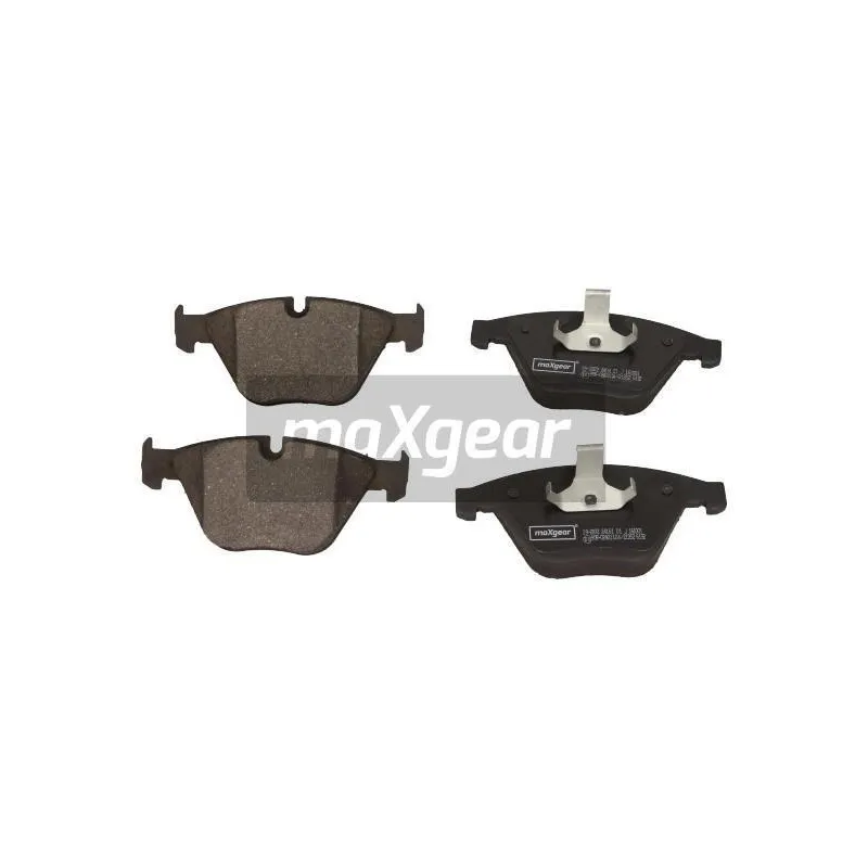 Jeu de 4 plaquettes de frein avant MAXGEAR 19-2872