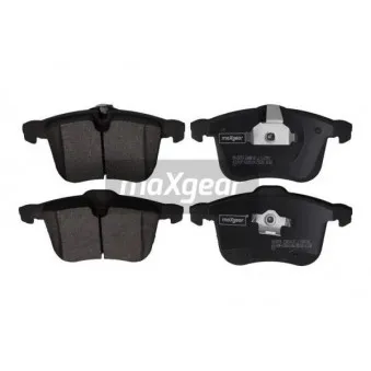 Jeu de 4 plaquettes de frein avant MAXGEAR 19-2873
