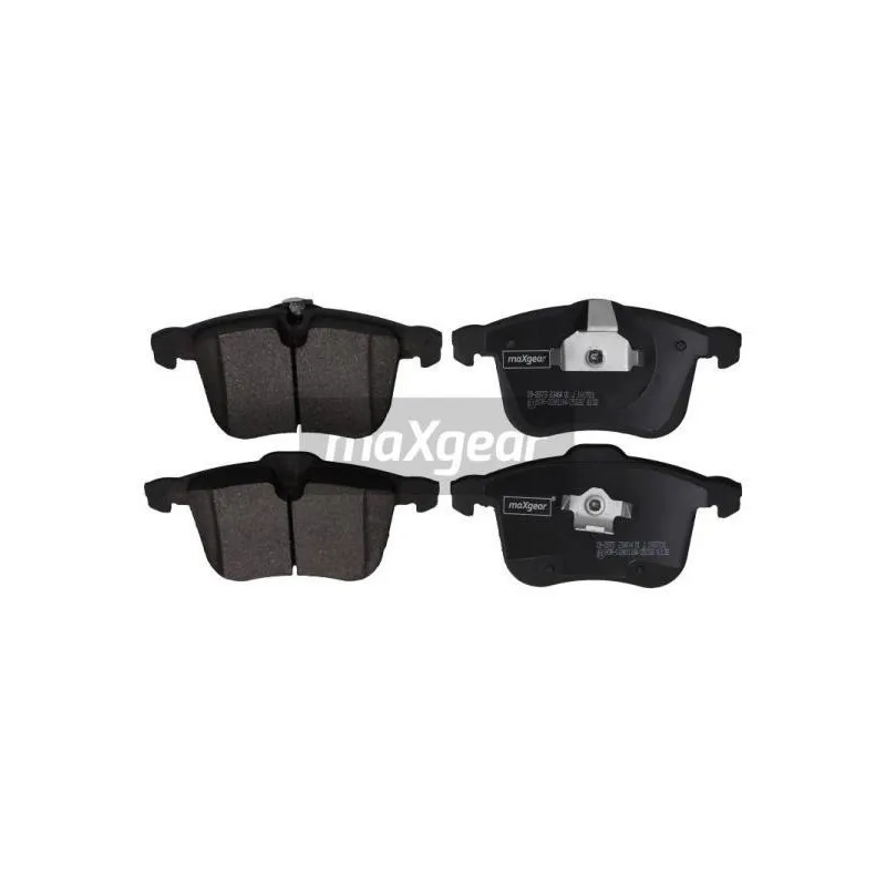 Jeu de 4 plaquettes de frein avant MAXGEAR 19-2873